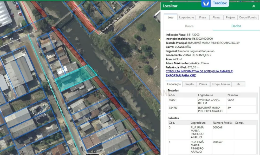Terreno para Venda no bairro Boqueirão em Curitiba