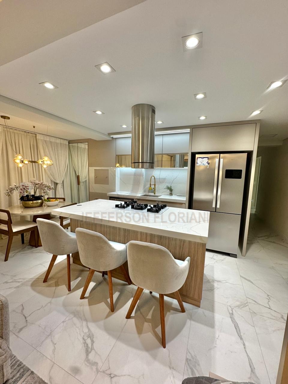 Apartamento Novo com 3 Dormitórios, sendo 1 suíte + 2 Vagas