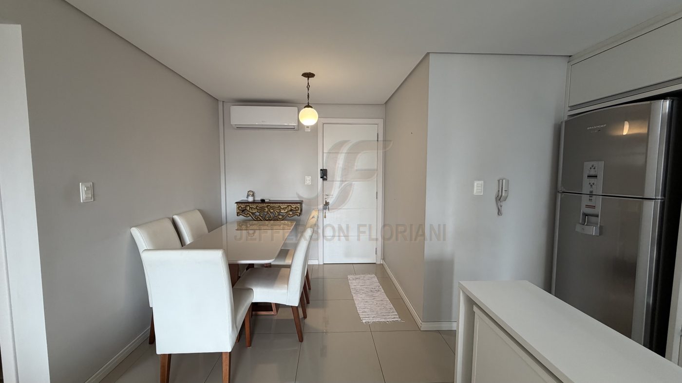 Apartamento prox Ao Forum de Itajaí 100% Mobiliado 1 Suíte + 1 Dormitório