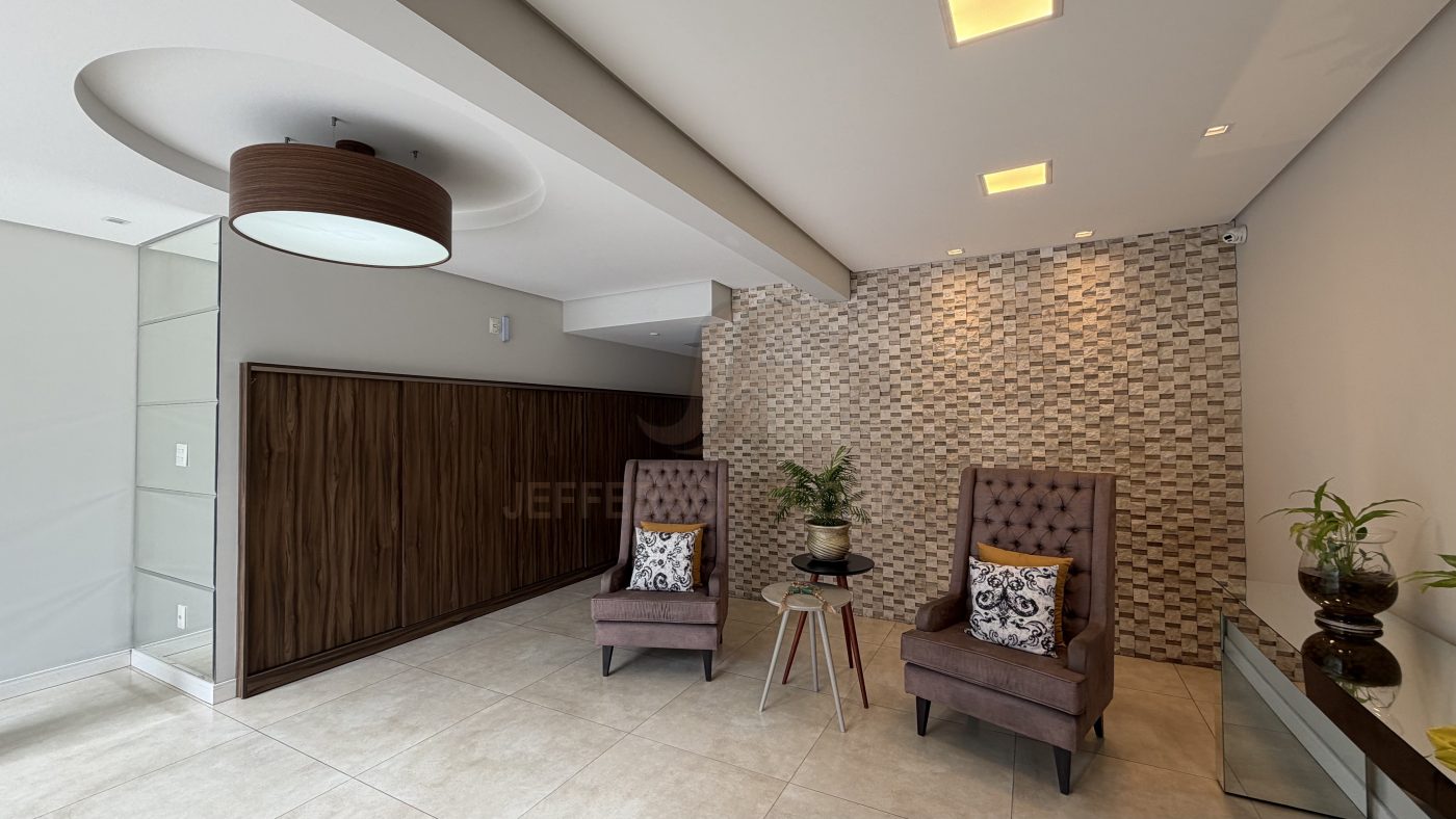 Apartamento prox Ao Forum de Itajaí 100% Mobiliado 1 Suíte + 1 Dormitório