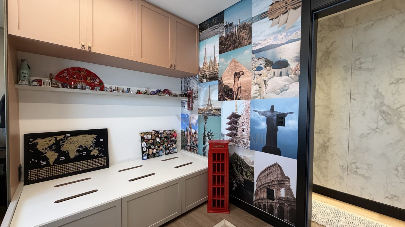 Apartamento Zerado lindo 3 Dormitórios (sendo um closet reversível)